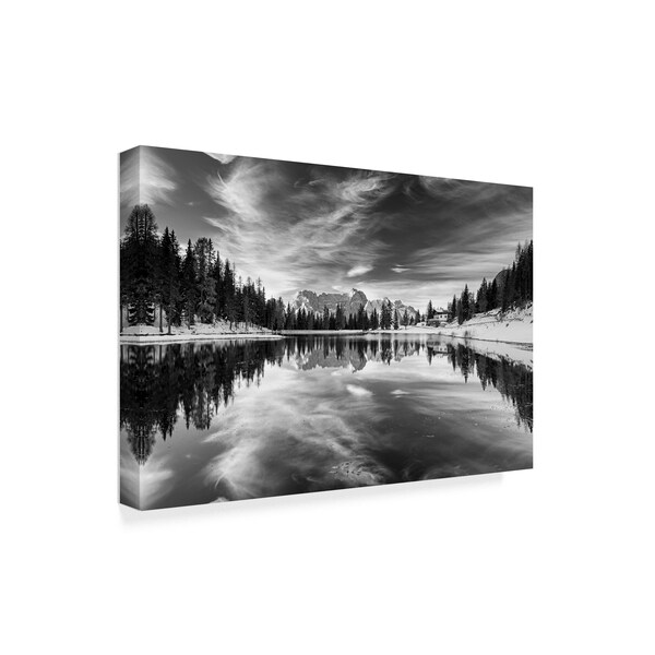 Michael Blanchette Photography 'Alpine Reflection ' Canvas Art,30x47